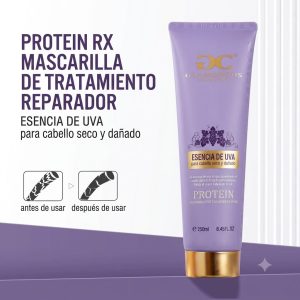 Máscara de colágeno con proteína